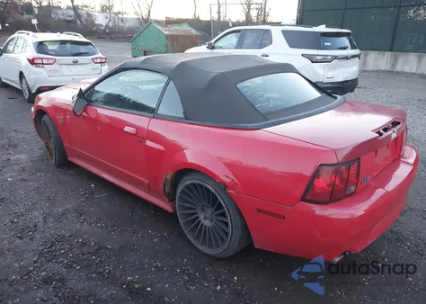 2003 Ford Mustang Gt из США, поврежденный, VIN 1FAFP45X53F414305